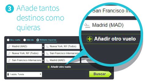 skyscanner destinos diferentes.